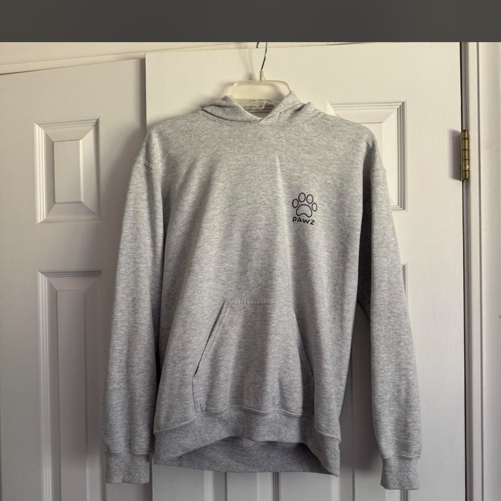 Gray Pawz Hoodie